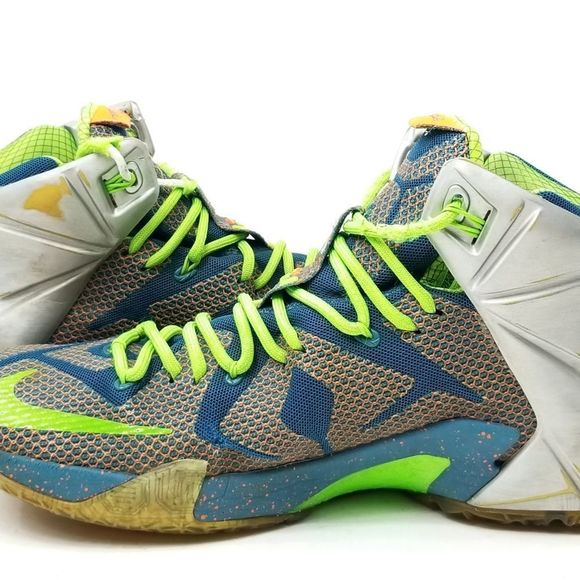 Nike LeBron XII 12 Trillion Billion Dollar Man 2014 Basketball Sneakers Size 12 - Picture 6 of 11